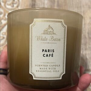 White Barn Paris Café Scented Candle - Tan